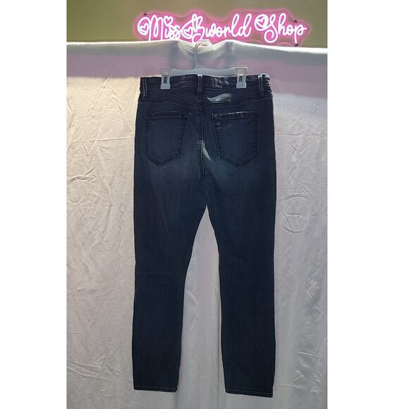Ann Taylor Loft Modern High Waist Skinny Ankle Blue Jeans Size 8/29 - Picture 2 of 5